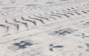 Tappeto in lana bianca 200x300 cm Masi - Agnella