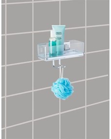 Ripiano autoportante con 2 ganci Vacuum-Loc, capacità di carico fino a 33 kg Quadro - Wenko