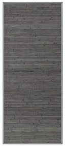 Tappeto in bambù grigio-verde 75x175 cm - Casa Selección
