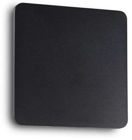 Lampada da parete cover ap d20 square nero