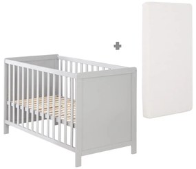 Culla grigio chiaro 60x120 cm - Roba