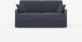 Evans divano letto matrimoniale sfoderabile - design compatto e vano porta guanciali in tessuto smacchiabile T23