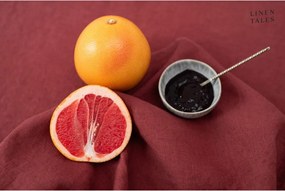 Strofinaccio in lino 45x65 cm Marsala – Linen Tales