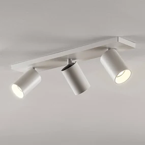 Faretto Arcchio Brinja, bianco, angolare, Ø 6 cm, a 3 luci, GU10