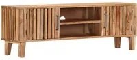 Mobile Porta TV 130x30x45 cm in Legno Massello di Acacia cod mxl 18629