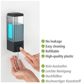 Distributore di sapone a parete in plastica da 0,32 l Istres - Wenko