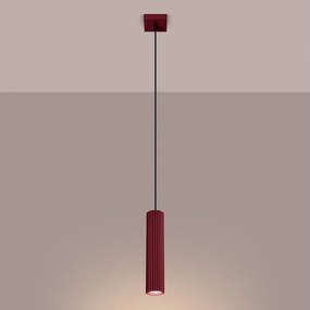 Brilagi - Lampadario LED a sospensione con cavo CRESTO 1xGU10/10W/230V bordeaux