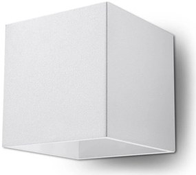 Applique da Parete in Alluminio  QUAD 1 G9 Bianca da Interno