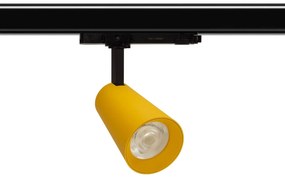 Faro LED 30W Trifase Giallo CRI92 Bianco Variabile 38° - Bridgelux LED Colore Bianco Variabile CCT