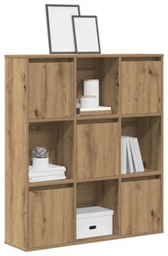 Libreria Rovere Artigianale 89x24x101,5 Cm İn Legno Multistrato /