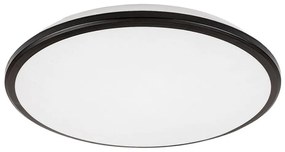 Rabalux 71126 - Plafoniera LED ENGON 18W 230V 3000K nero 27 cm