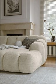 Divano angolare beige (con penisola a destra/con chaise lounge) Shell – Miuform