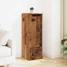 Credenza Legno Antico 36x35,5x103,5 Cm İn Legno Multistrato /