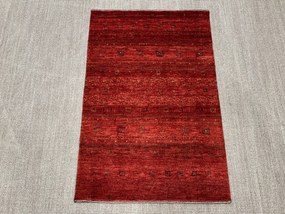 Loribaft Tappeto persiano 120 x 80 Rosso (Iran) Annodato A Mano