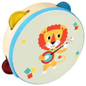 Giocattolo musicale Tambourine Animal Band - Rex London