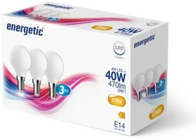 Nordlux - Set da 3 lampadine LED G45 E14/4W/230V 2700K