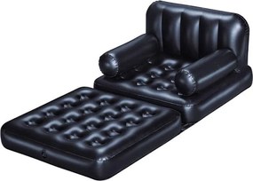 Divano 4 Posizioni In 1 Colore Nero Cm. 191X97X64 Con Sacca Per Trasporto - Bestway