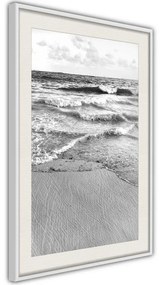 Poster  At the Seaside  Cornice Quadri Cornice nera con pass-partout, Larghezza x Altezza Home decor 40x60