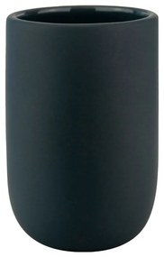 Tazza in ceramica antracite per spazzolini da denti Lotus - Mette Ditmer Denmark