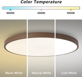 Brilagi-LED Lampada dimmerabile POOL SMART LED/100W/230V 80 cm Wi-Fi Tuya+telecomando marrone