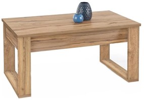 Tavolino NEA 52x110 cm marrone/quercia wotan