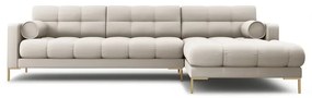 Divano angolare beige (angolo destro) Bali - Cosmopolitan Design