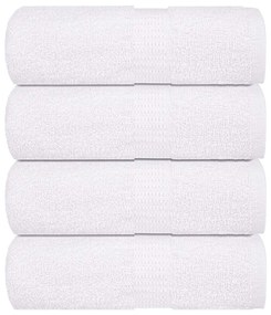 Salviette 4 Pz Bianche 15x21 Cm 360 G/m² 100% Cotone /