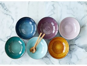 Ciotola verde/nera in gres ø 30 cm Gastro Green/Black – Bitz