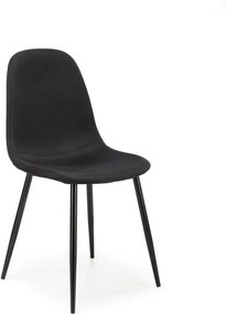 Sedia K449 nero - H 87 cm