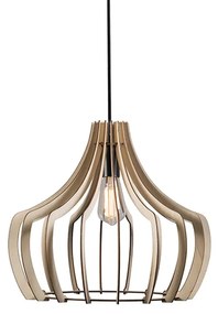 Lampada a sospensione di design in legno - TWAN