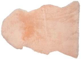 Pelle di pecora rosa pallido ULURU Beliani