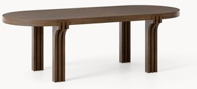 Tavolo ovale in legno Nolan, varie misure