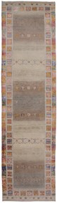 Rizbaft Tappeto 80 x 300 (Indian) Annodato A Mano
