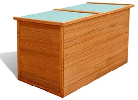 Baule Da Giardino 126x72x72 Cm İn Legno /