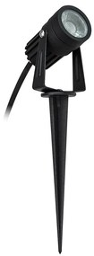 Lampada LED da esterno LED/3W/230V 2800K IP67 nero