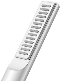 Doccetta monogetto da 23,5 cm cromo lucido in ABS anticalcare Hidra