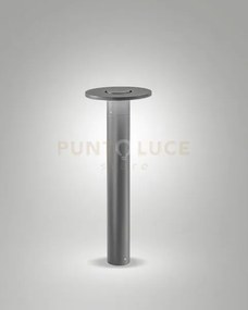 Elite paletto grigio scuro per esterno cm.65 10w 3000k 1309lm