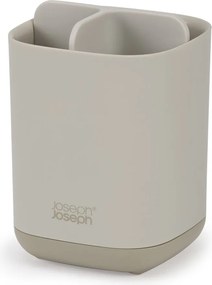 Portaspazzolino verticale beige in plastica EasyStore – Joseph Joseph