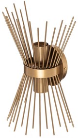 Opviq Applique Kirpi 3092 su/giù larghezza 23cm oro