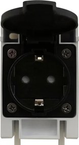 Nordlux - Illuminazione LED per specchio da bagno con presa LED/15W/230V IP44 68,4cm nera