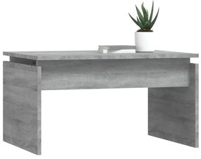 Tavolino da salotto grigio sonoma 68x50x38 cm legno multistrato