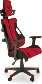 Sedia da ufficio Nitro 2 in rosso/nero - H137 cm