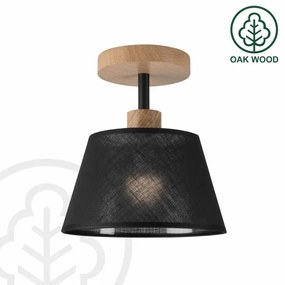 Brilagi - LED  Lampadario a plafone ANTHONY 1xE14/60W/230V quercia/nero