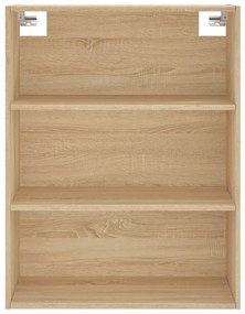 Credenza Rovere Sonoma 69,5x34x180 cm in Legno Multistrato