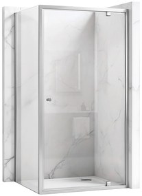 Cabina doccia Rea Primo Swing 100x70 Chrome