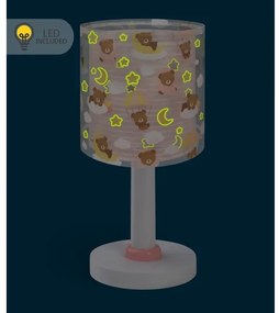 Dalber 41571S - Lampada LED per bambini BABY TEDDY 1xG4/4W/230V rosa