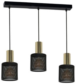 Lampadario su filo ARES 3xE27/60W/230V