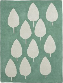 Tappeto per bambini fatto a mano Forest Green, varie misure