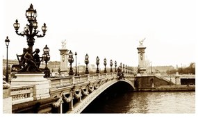 Fotomurale Il ponte di Alessandro III, Parigi