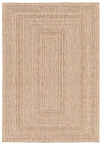 Tappeto Emma beige, L 170 x L 120 cm